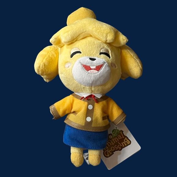 NWT Animal Crossing New Leaf ISABEL Plush Toy Stuffed Toy 2015 Nintendo 9” - Picture 1 of 3